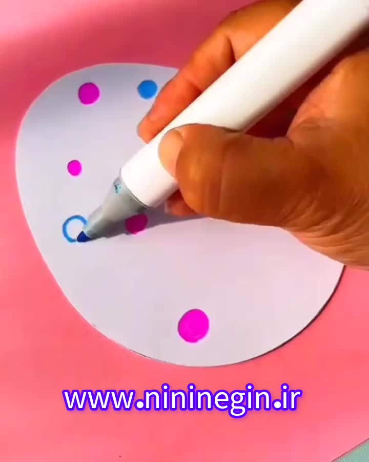 کاردستی جوجه و تخم مرغ