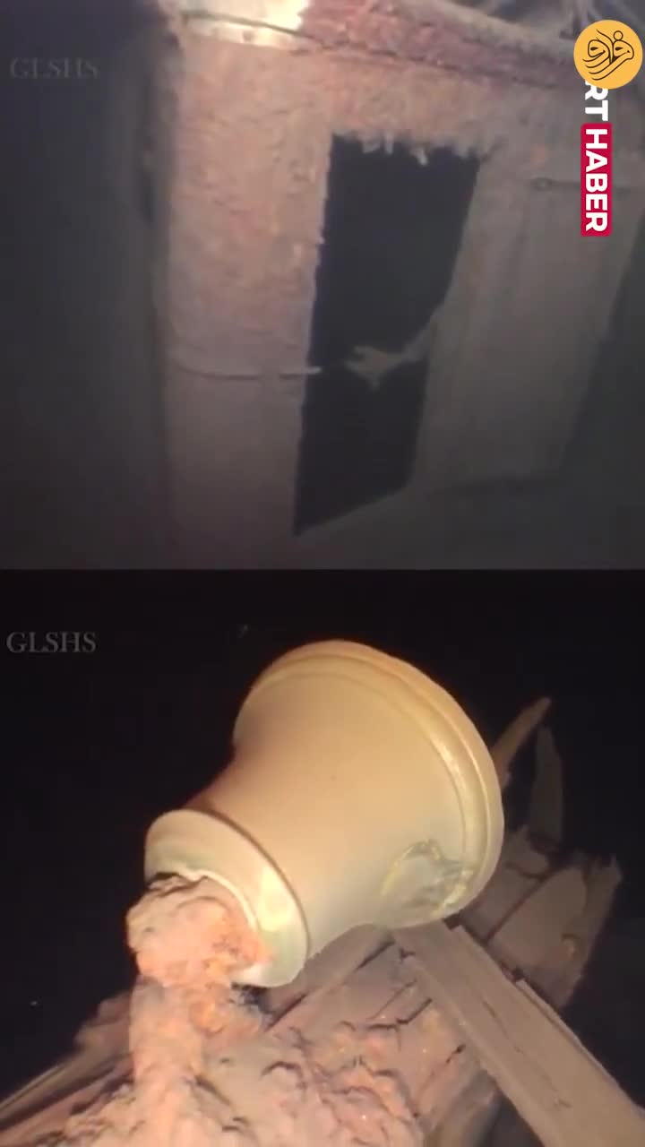  نخستین تصاویر از بقایای کشتی ۱۳۲ سال پس از غرق شدن