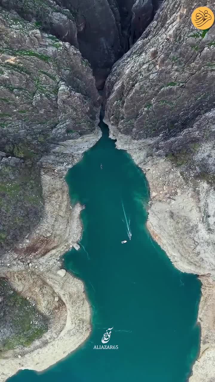  نمایی متفاوت از تنگه قاسمی