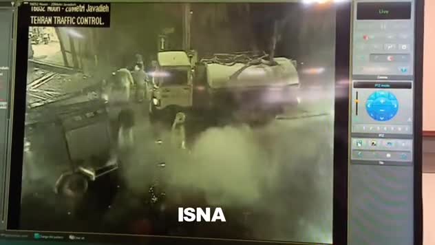    اطفای حریق سطل‌های مکانیزه زباله شهرداری‌ توسط آتش‌نشانان