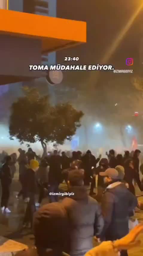 ببینید! وضعیت کاملا جنگی در ازمیر ترکیه! | 2 فروردین 1404