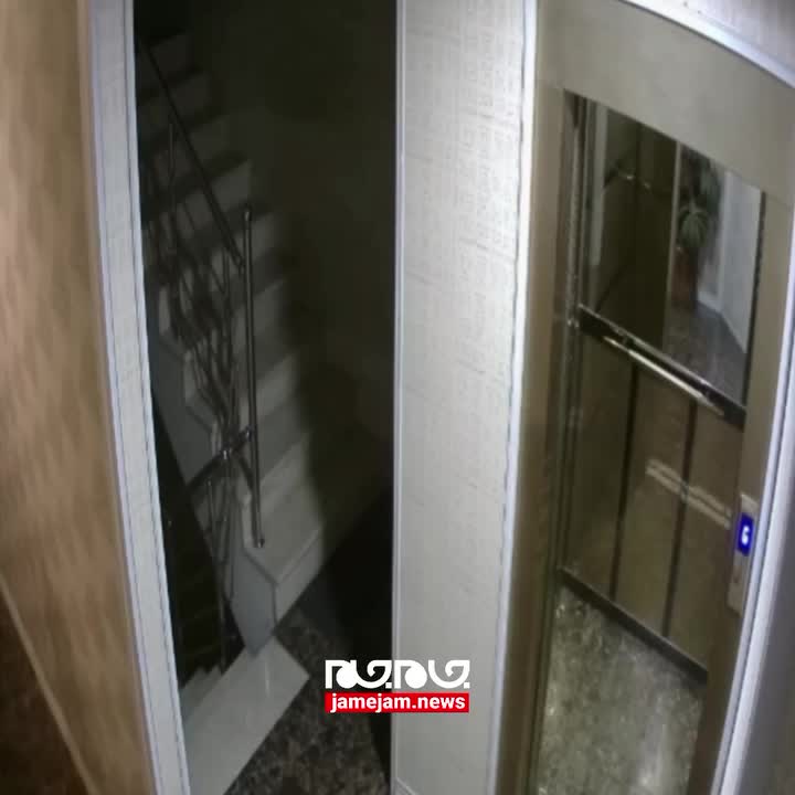   فیلم ورود سارقان به خانه‌ای در محله جلفا در تهران