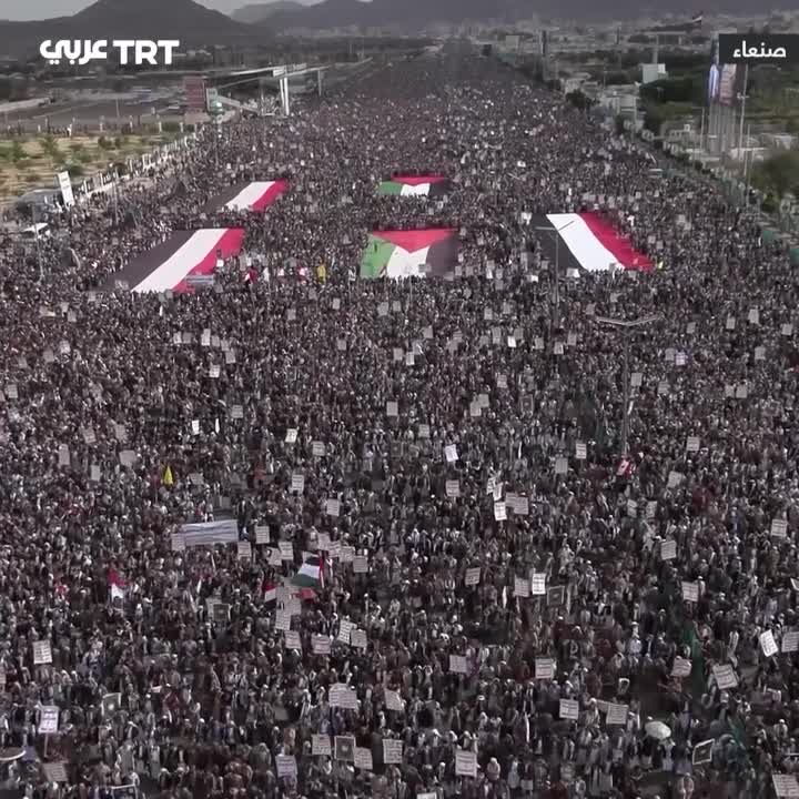  طوفان یمنی‌ها در حمایت از فلسطین