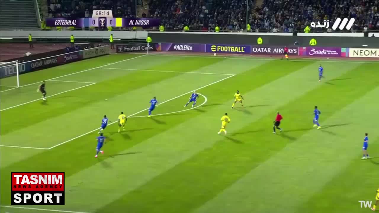 اینبار تیر دروازه سد راه گل النصر شد