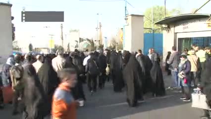  مصلای تهران، دقایقی قبل از شروع نماز عید فطر