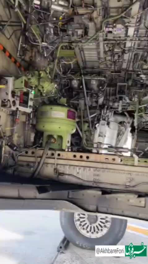 ببینید؛ سیستم چرخ هواپیمای بوئینگ ۷۳۷ مکس