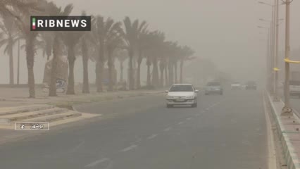   عبور گرد و غبار از استان بوشهر و فارس