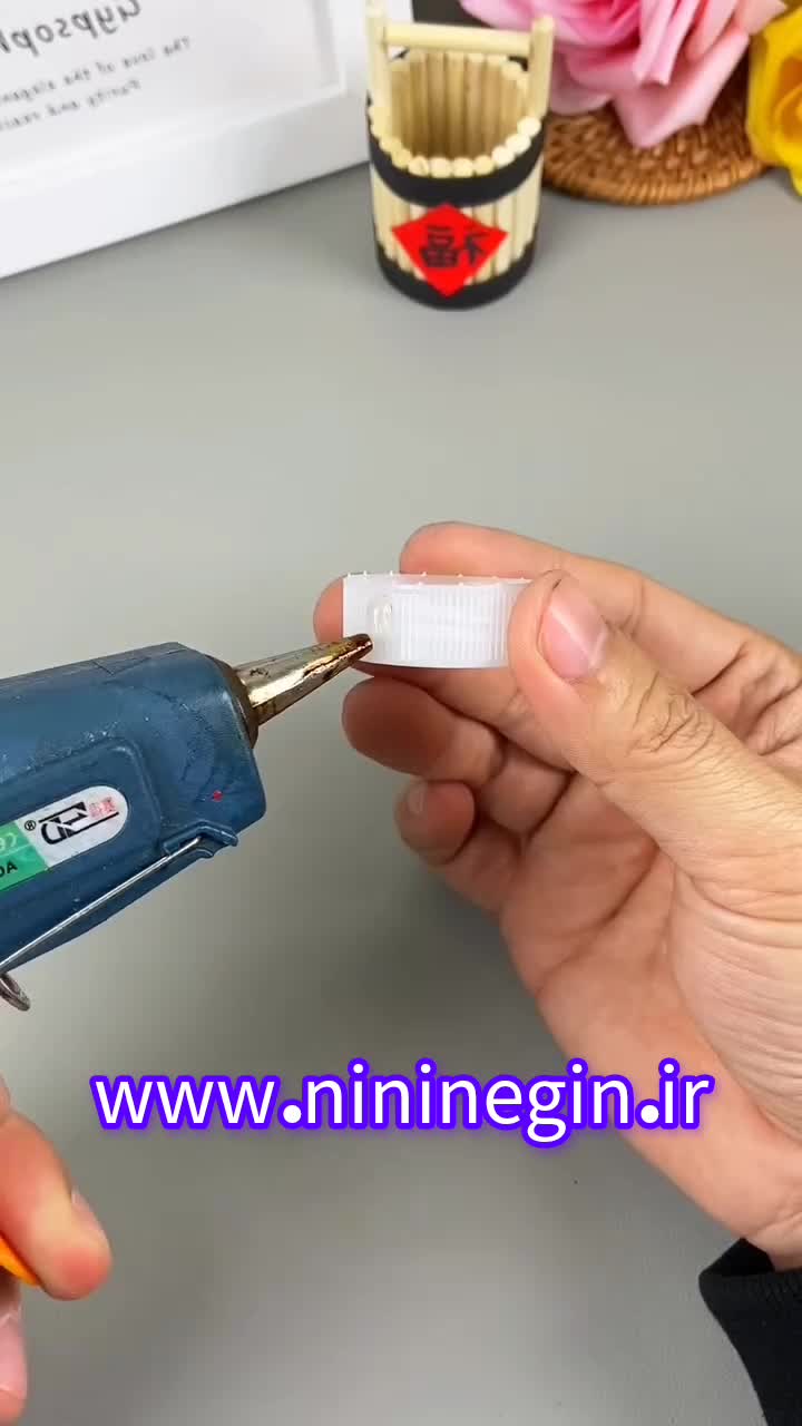 کاردستی سطل آب با چوب بستنی