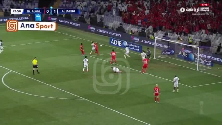   گل اول شباب الاهلی به الجزیره توسط سردار آزمون