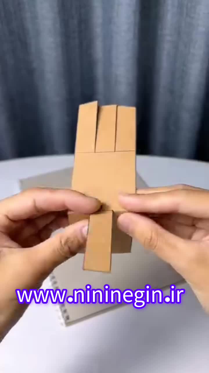 کاردستی خر متحرک با مقوا