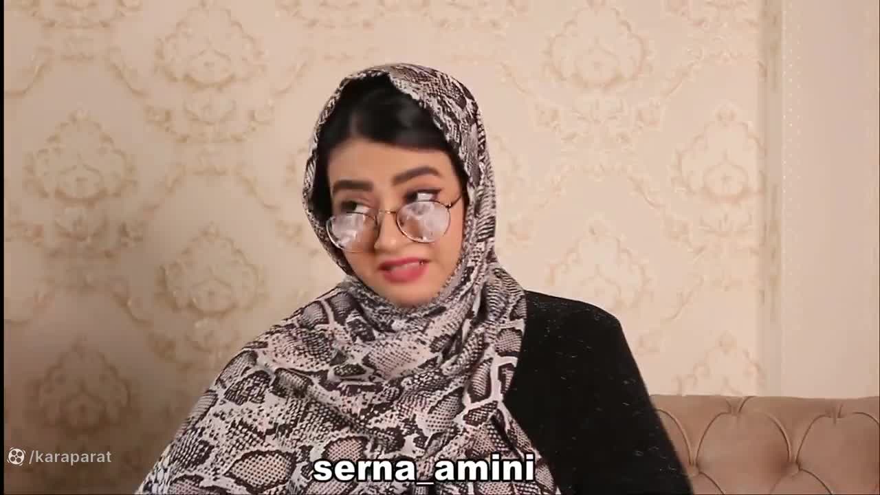 کلیپ طنز سرنا امینی : مشکلات ما عینکی ها / کلیپ خنده دار ایرانی سرنا