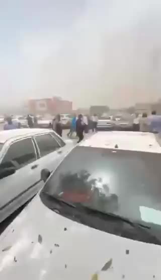   ویدیویی دیگر از شدت خرابی‌های ناشی از انفجار بندرعباس