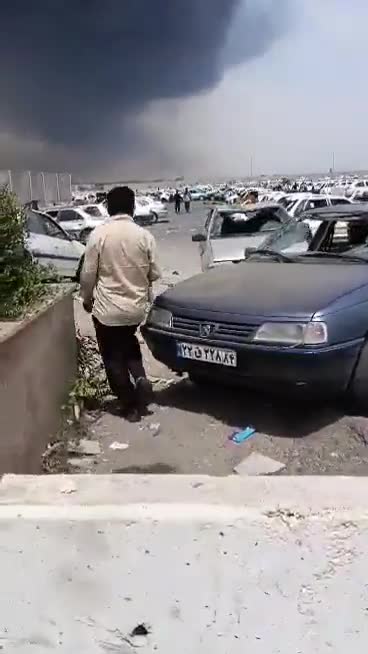 ببینید؛ تخریب خودرو‌های شخصی تا کیلومترها فاصبه از محل انفجار