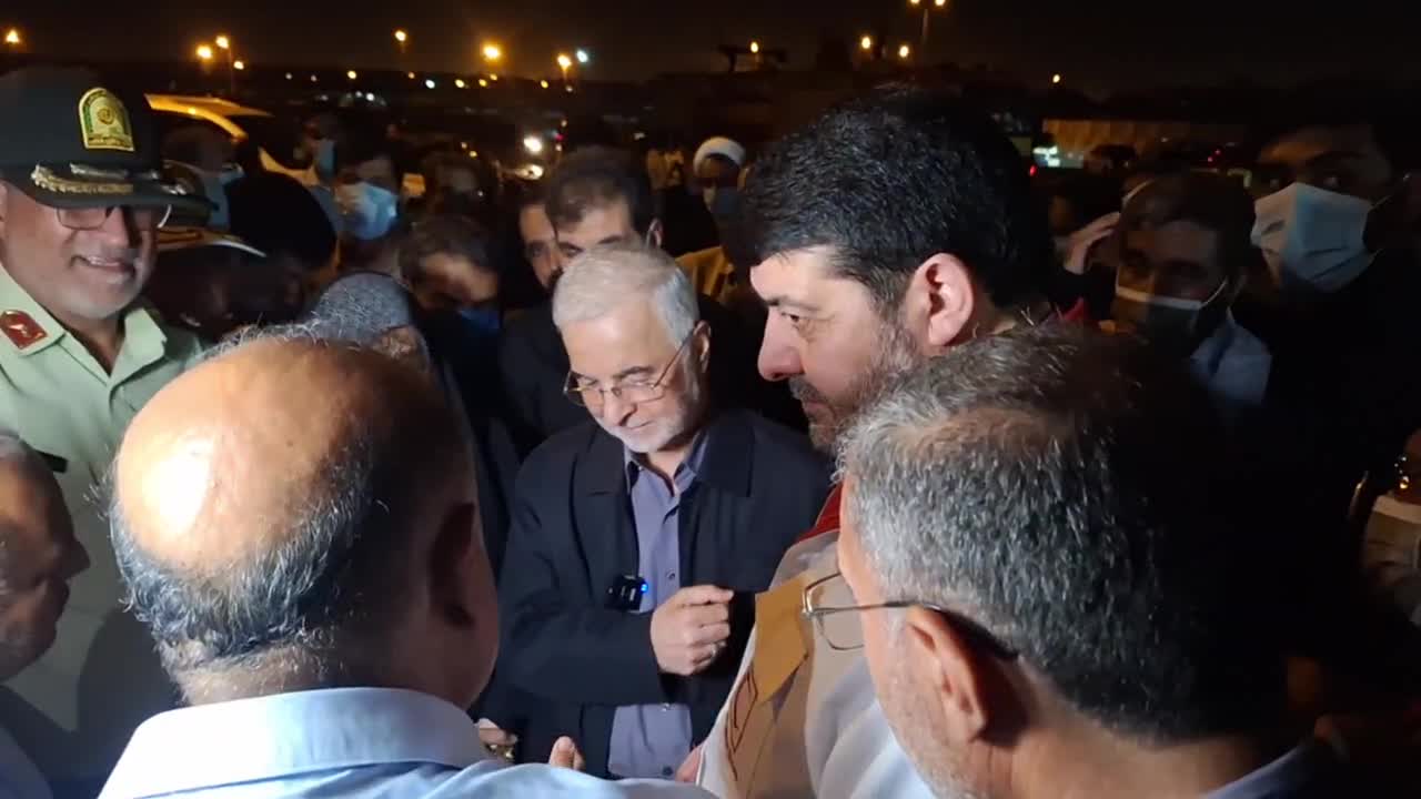 ببینید؛ بازدید میدانی وزیر کشور از محل انفجار در بندر شهید رجایی