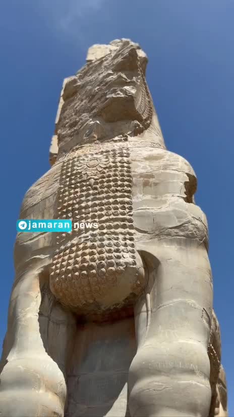   یادگاری هایی دردناک روی دیوارهای تخت‌جمشید