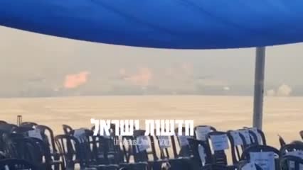 ببینید؛ آتش به تانک‌های اسرائیل رسید