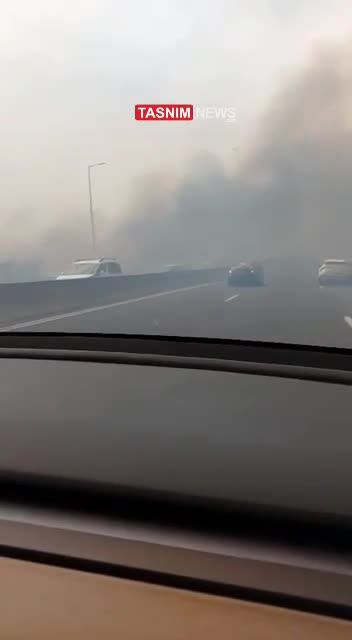   آتش‌سوزی عظیم در کوه‌های قدس اشغالی