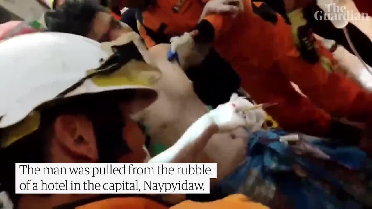   نجات پس از ۱۲۵ ساعت دفن شدن زیر آوار زلزله