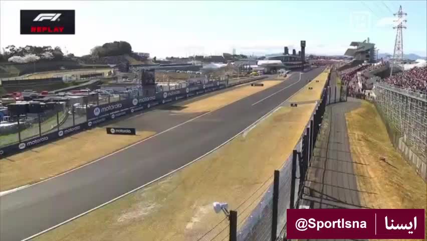   تصادف شدید در دومین تمرین گرندپری ژاپن فرمول 1