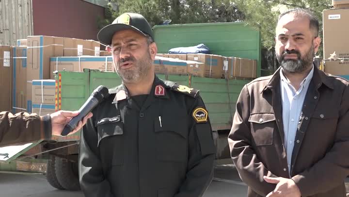 ببینید؛ انهدام شبکه و باند قاچاق و احتکار کالا در اصفهان