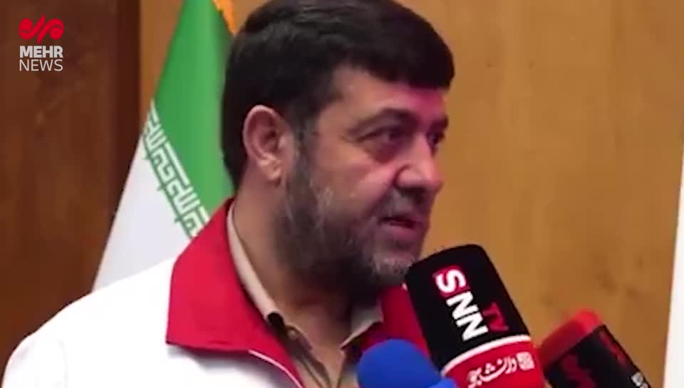   توضیحات رئیس جمعیت هلال احمر  در خصوص  امداد در ساعات اولیه حادثه بندرعباس