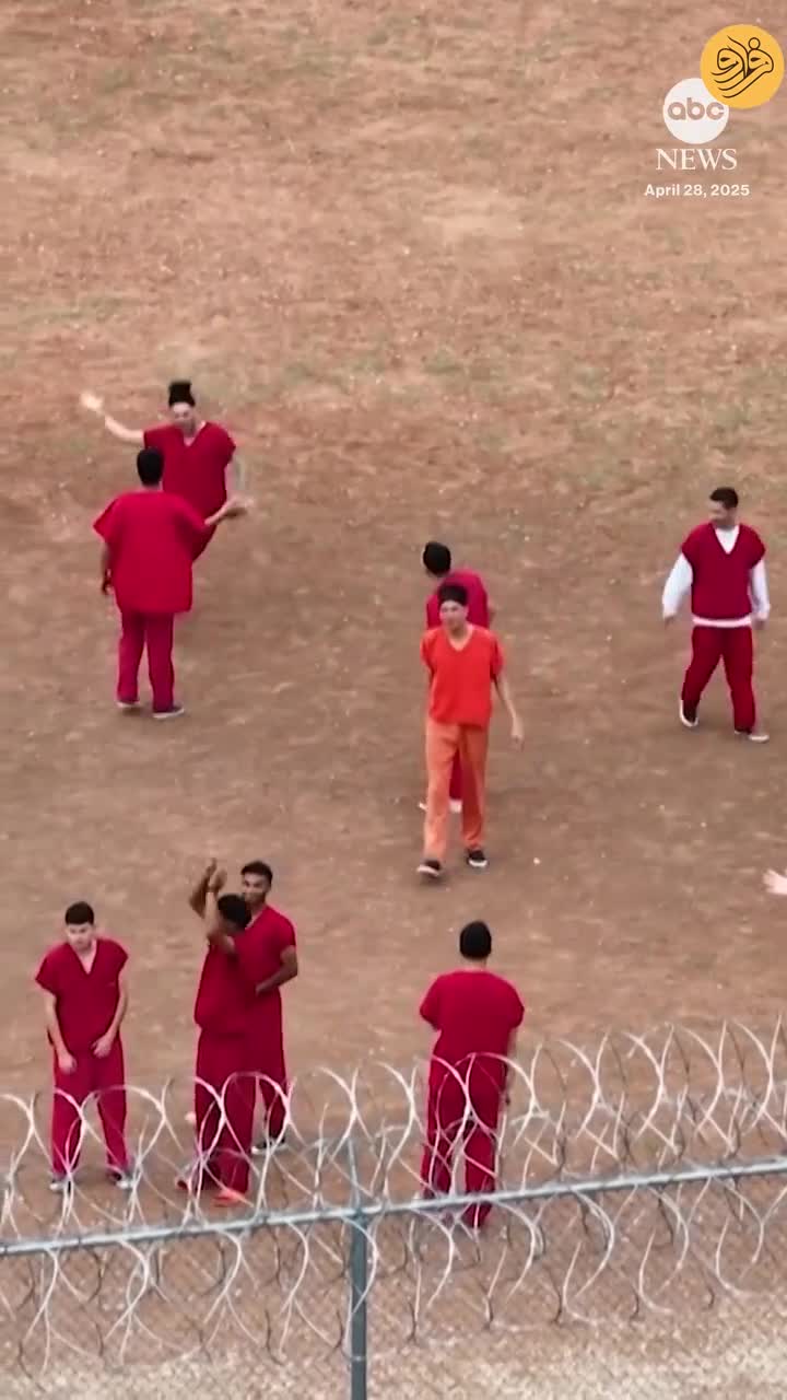 ببینید؛ یک پهپاد فریاد خاموش مهاجران بازداشت شده را ثبت کرد