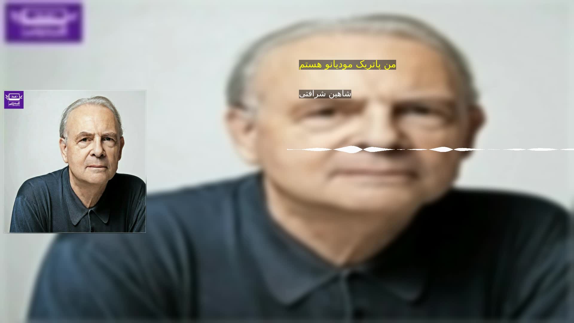 دانلود من پاتریک مودیانو هستم شاهین شرافتی