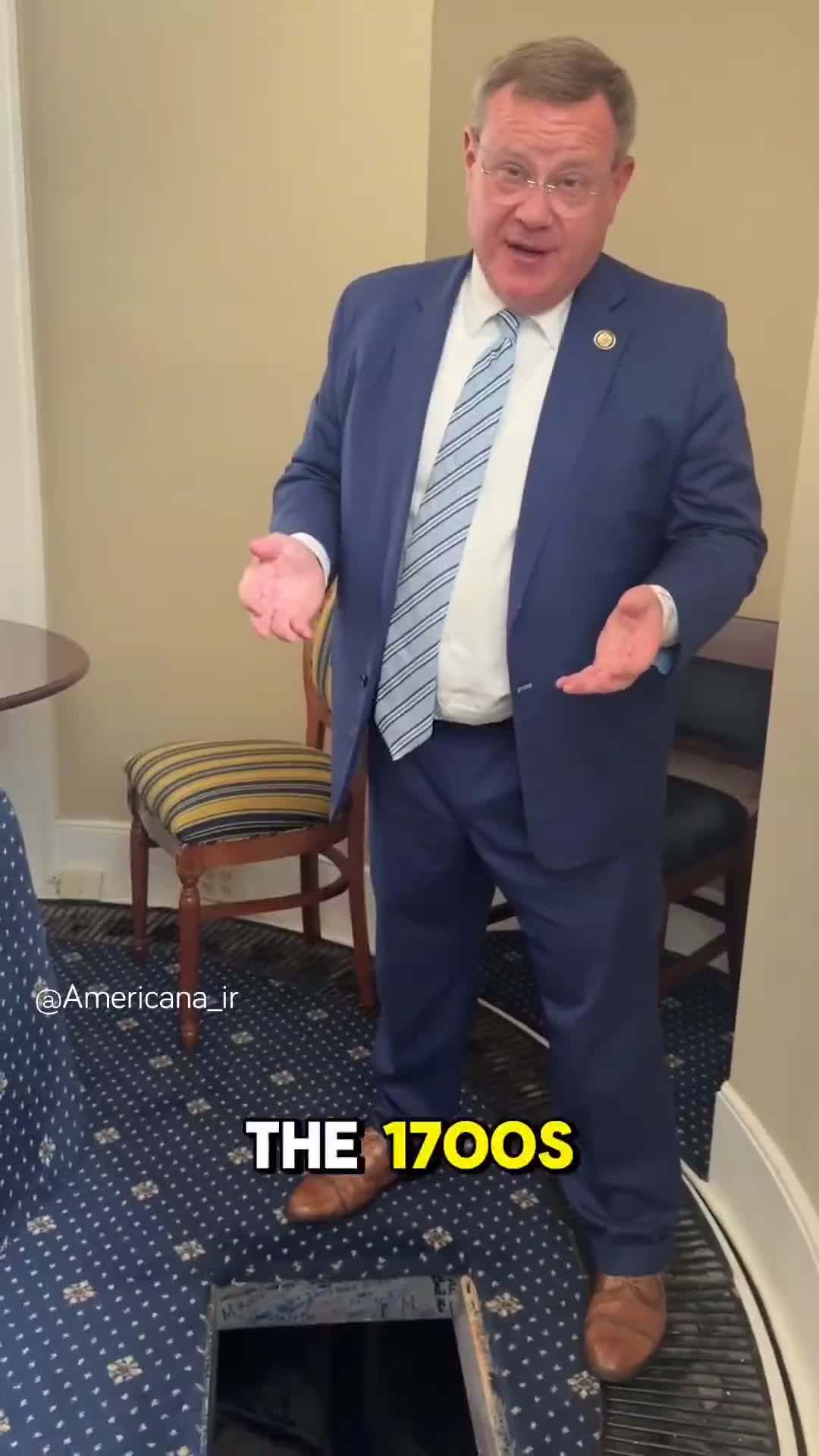   رونمایی از تونل مخفی قدیمی در ساختمان کنگره آمریکا