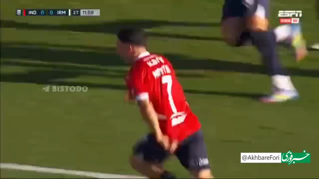   گل زیبا و دیدنی در لیگ آرژانتین و گزارشگری که به جنون رسید