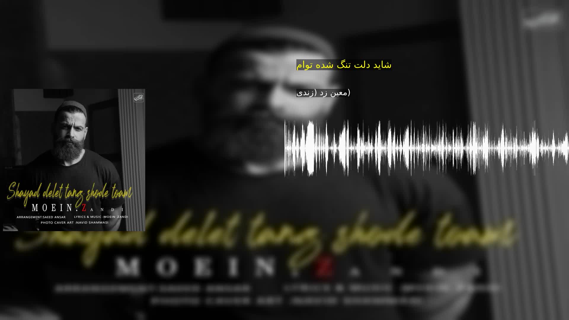 دانلود شاید دلت تنگ شده توام معین زد (زندی)