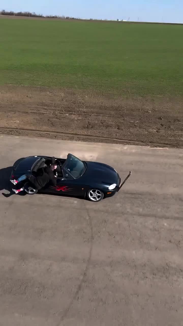   وقتی یک پرش، مرگ را فریب داد؛ بدلکار از تصادف فرار کرد!