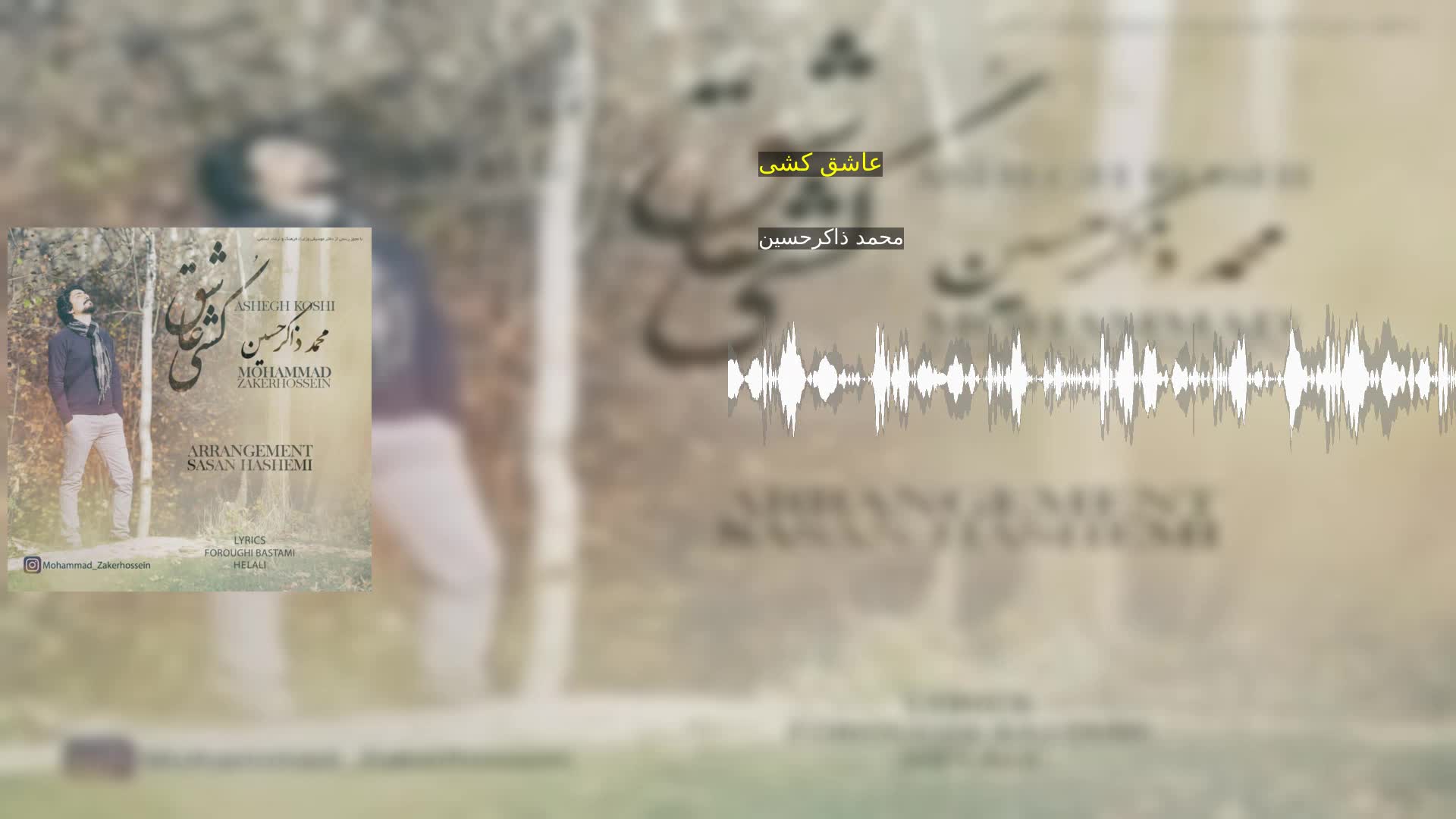 دانلود عاشق کشی  محمد ذاکرحسین