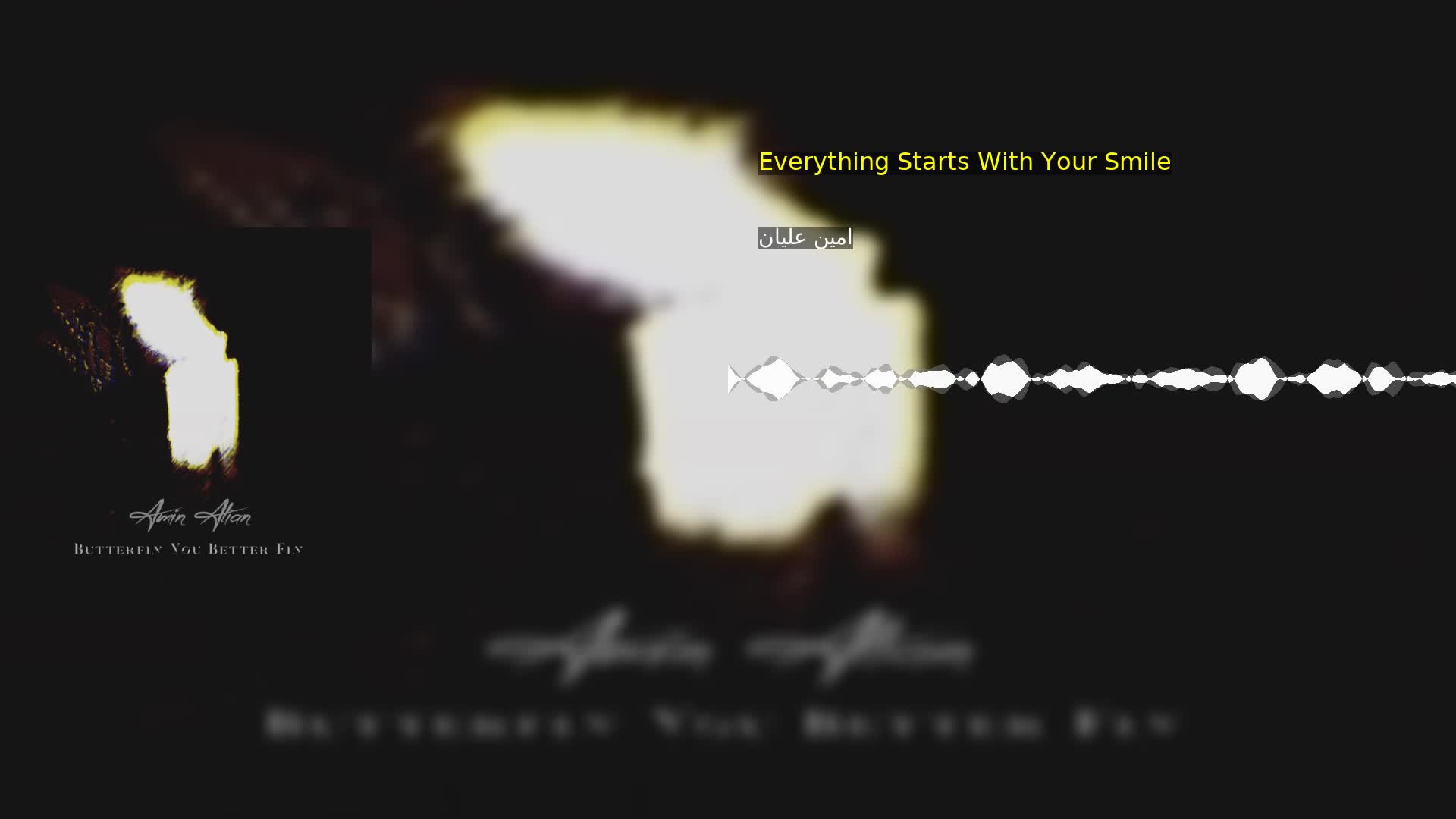دانلود Everything Starts With Your Smile امین علیان