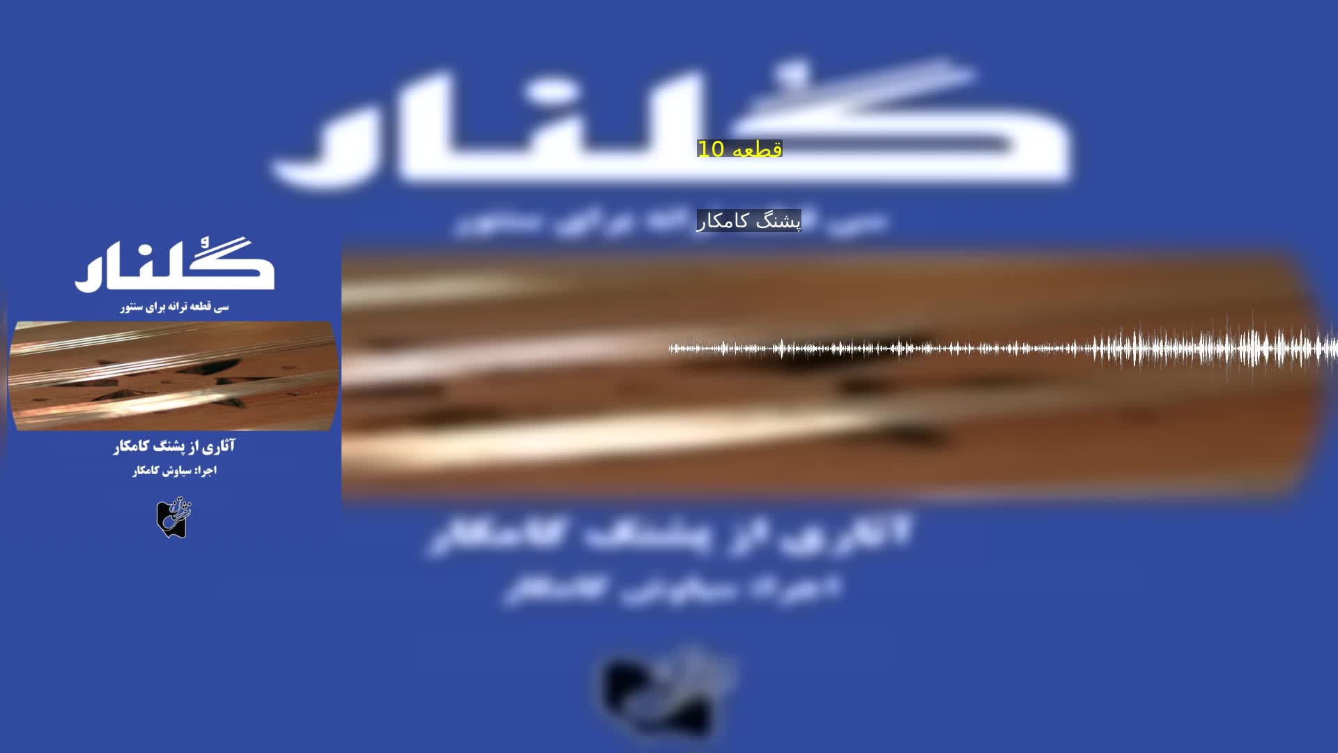 قطعه 10 پشنگ کامکار