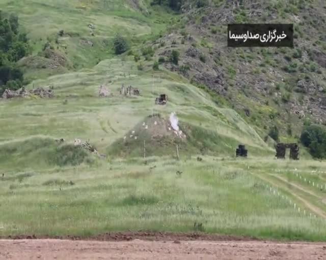   پایان موفق رزمایش سپاه پاسداران و ارتش جمهوری آذربایجان در قره‌باغ