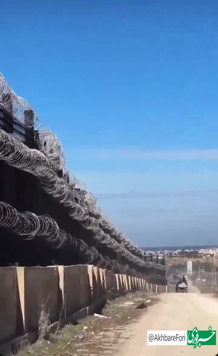   دیوار مرزی عجیبی که مصر علیه مردم غزه ایجاد کرده است!