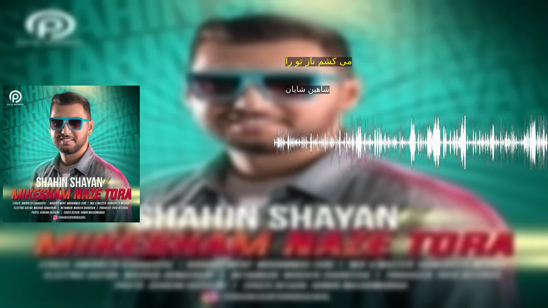 می کشم ناز تو را شاهین شایان