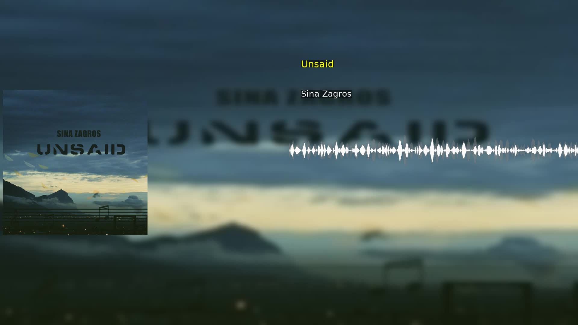 Unsaid Sina Zagros