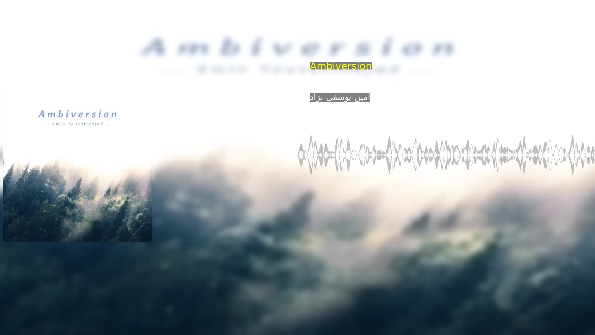 Ambiversion امین یوسفی نژاد