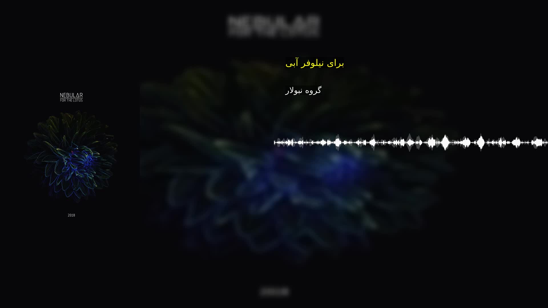 برای نیلوفر آبی گروه نبولار