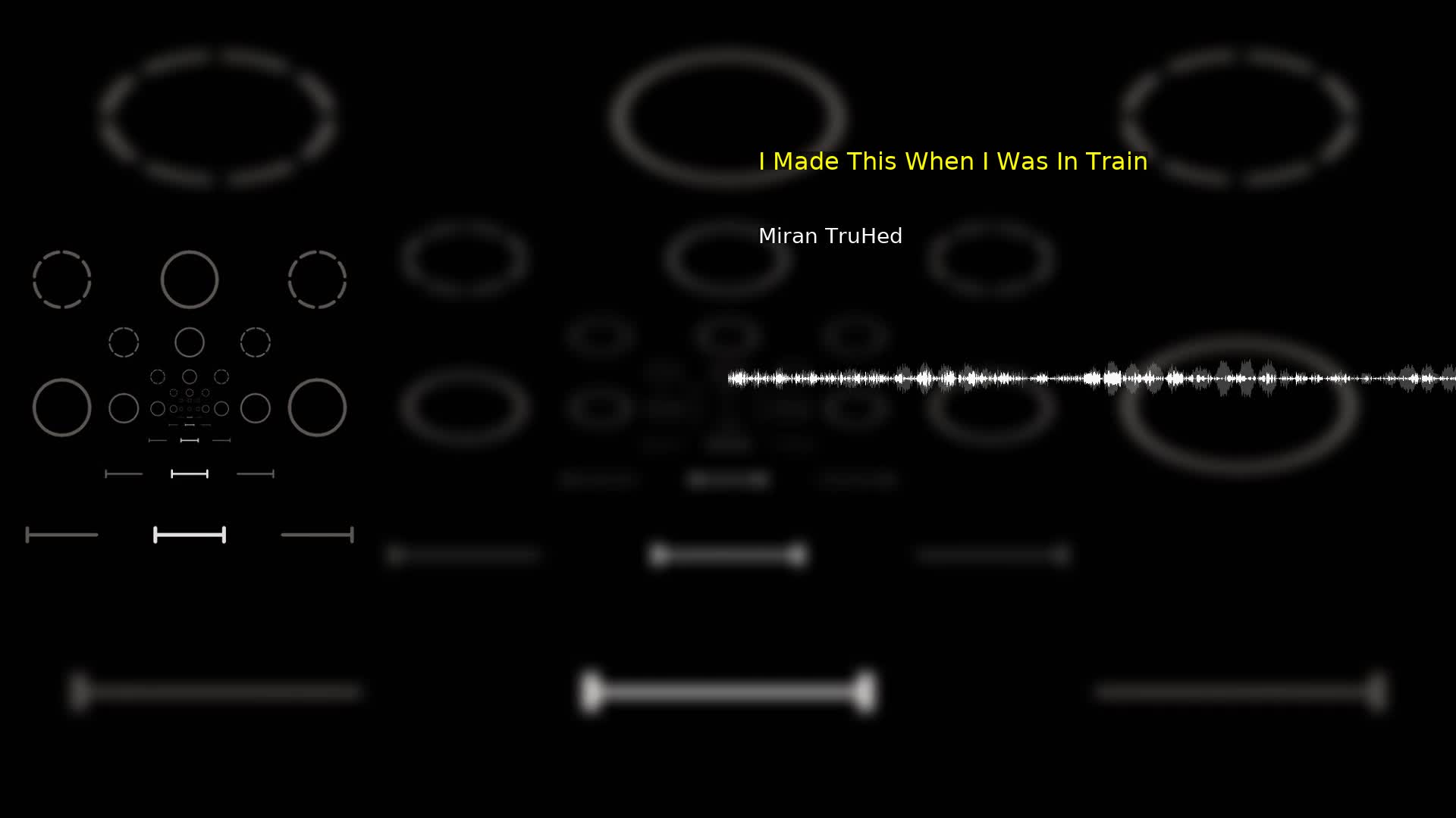 I Made This When I Was In Train Miran TruHed