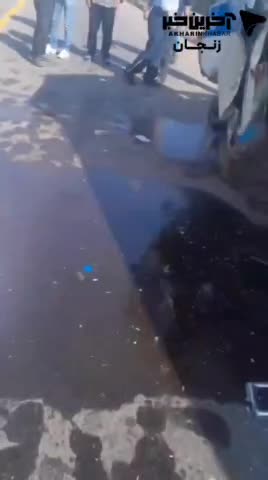   تصادف شاخ‌به‌شاخ پیکان و مینی‌بوس در جاده زنجان به تبریز