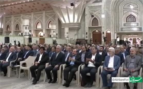   شوخی سیدحسن خمینی پس از سخنرانی در جمع نمایندگان مجلس