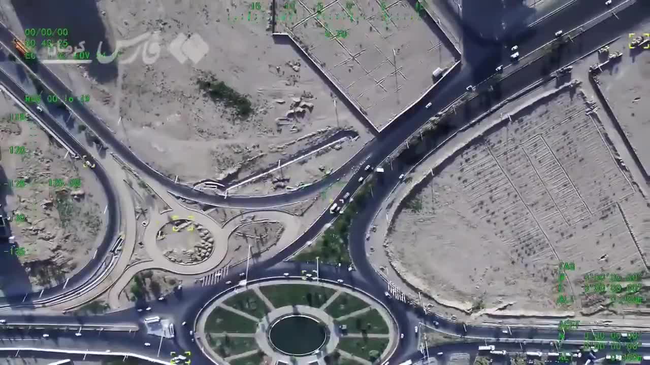   جاده‌های کرمان این‌گونه با پهپادهای سپاه رصد امنیتی می‌شود