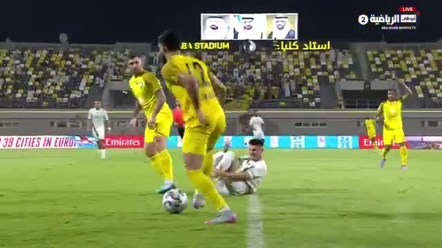   گل اول الاتحاد کلبا به دبا الحصن توسط قائدی
