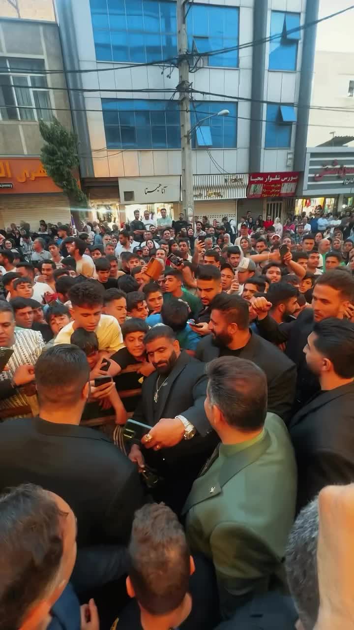   استقبال گسترده مردم کرج از هادی چوپان