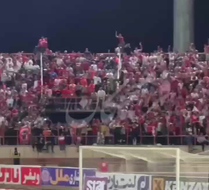   فحاشی هواداران تراکتور به پرسپولیس با رهبری بیرانوند؟