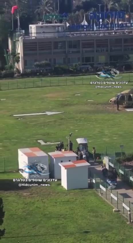   جدیدترین تصاویر از انتقال مجروحان ارتش اسراییل پس از درگیریهای امروز غزه