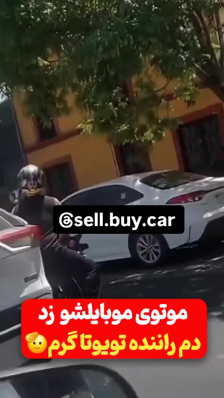   زیر گرفتن سارق تلفن همراه یک زن توسط راننده خودروی شاسی بلند!