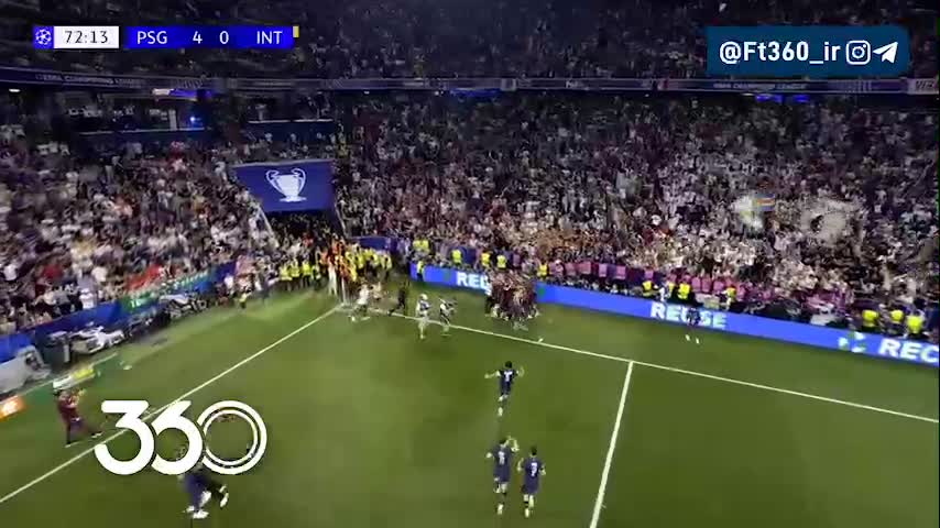    گل چهارم پاری‌سن‌ژرمن به اینتر توسط کواراتسخلیا